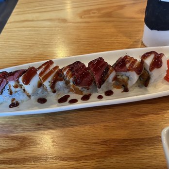 Kawa Sushi - Dancing Dragon Roll - Sushi Bars Near Me - Houston, Texas Kawa Sushi - Dancing Dragon Roll - Sushi Bars Near Me - Houston, Texas