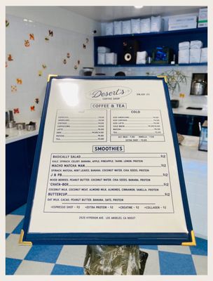 Menu photo 1 Desert's Coffee Shop Los Angeles, CA