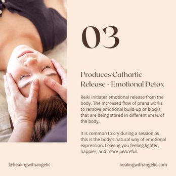 Healing With Angelic - Reiki produces a cathartic effect, allowing for deep emotional release of energy that is being held in the body in the form of blocks. - Reiki Near Me - Upland, California Healing With Angelic - Reiki produces a cathartic effect, allowing for deep emotional release of energy that is being held in the body in the form of blocks. - Reiki Near Me - Upland, California