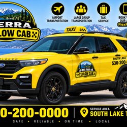 Sierra Yellow Cab - Sierra yellow cab taxi in South Lake Tahoe