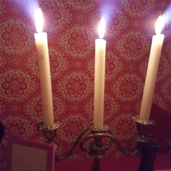 pipi - Nothing says date night like a candelabra