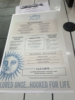Menu photo 5 Lures Bar And Grille Crownsville, MD
