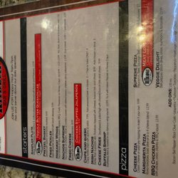 My Hideaway - Menu