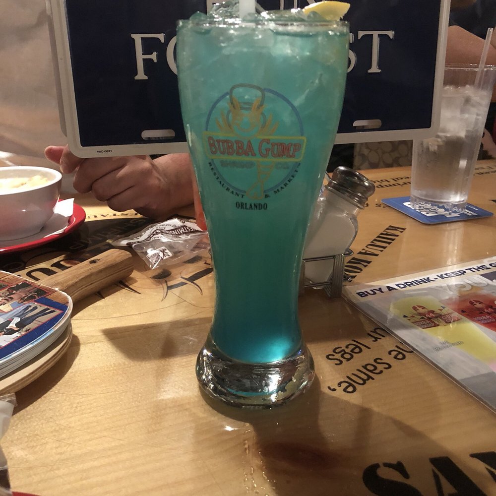 Bubba Gump Shrimp - Blue Hawaiian - Seafood Near Me - Orlando, Florida Bubba Gump Shrimp - Blue Hawaiian - Seafood Near Me - Orlando, Florida