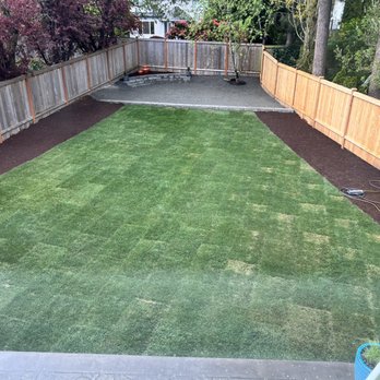 Tan's Landscape - Completed backyard! - Landscaping Near Me - Renton, Washington