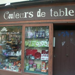 Couleurs de table