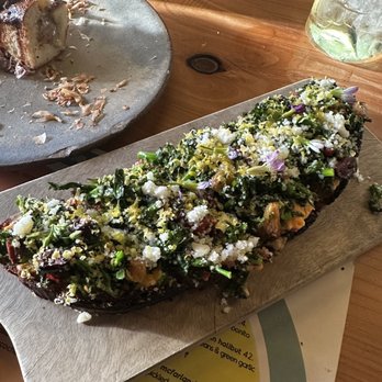 The Progress - Broccoli toast - New American Near Me - San Francisco, California The Progress - Broccoli toast - New American Near Me - San Francisco, California