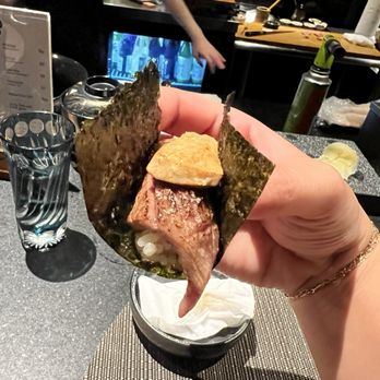 Kimyo Omakase - Wagyu with foie gras (additional $) - Sushi Bars Near Me - Brooklyn, New York Kimyo Omakase - Wagyu with foie gras (additional $) - Sushi Bars Near Me - Brooklyn, New York