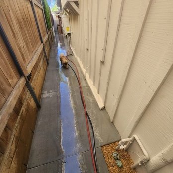 Leon Design & Build - Replace gravel with concrete path. Improved drainage and walkway. - General Contractors Near Me - San Diego, California Leon Design & Build - Replace gravel with concrete path. Improved drainage and walkway. - General Contractors Near Me - San Diego, California