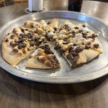 Richard's Brick Oven Pizza - S'mores desert pizza - Pizza Near Me - Franklin, Indiana Richard's Brick Oven Pizza - S'mores desert pizza - Pizza Near Me - Franklin, Indiana