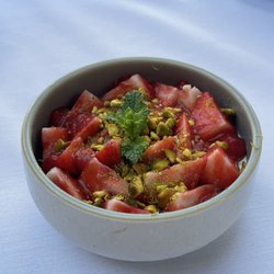 Strawberry pistachio
