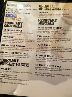 Menu photo 6 Burger Antics Brookfield, IL