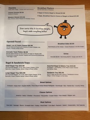 Menu photo 2 Bagel Barn Cafe Blackwood, NJ