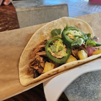 Velvet Taco - Wtf special Pork Taco. Similar to al pastor - New American Near Me - Atlanta, Georgia Velvet Taco - Wtf special Pork Taco. Similar to al pastor - New American Near Me - Atlanta, Georgia
