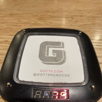 Gotts Roadside - Buzzer - Burgers Near Me - Napa, California Gotts Roadside - Buzzer - Burgers Near Me - Napa, California