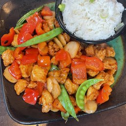 Sweet and sour chicken Sweet and sour chicken