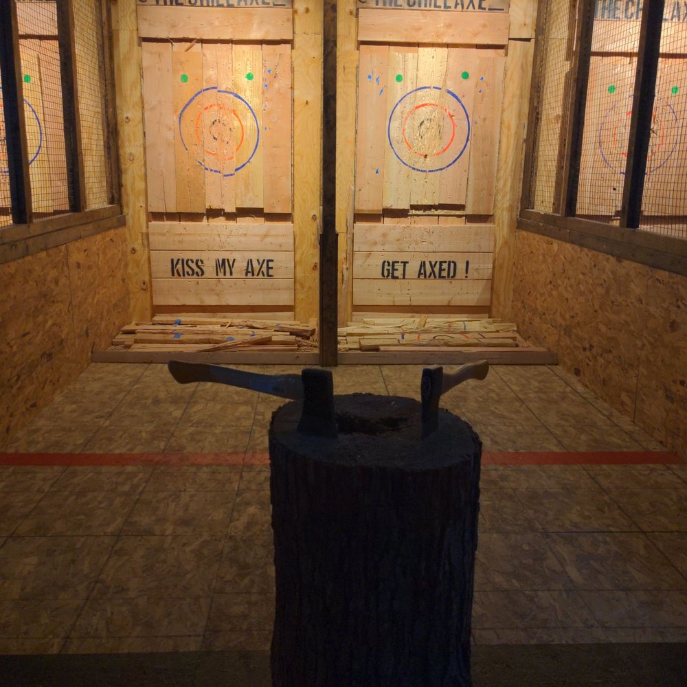 The Chill'Axe Throwing - The cage where you throw - Axe Throwing Near Me - Aurora, Illinois The Chill'Axe Throwing - The cage where you throw - Axe Throwing Near Me - Aurora, Illinois