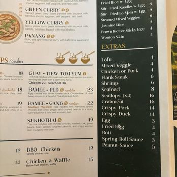 Dok Khao - Menu - Thai Near Me - Woodbridge, Virginia
