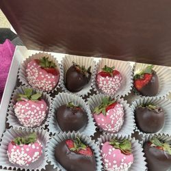 Edible Arrangements - chocolate covered strawberries