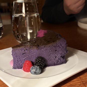 Merois - Ube Basque Cheesecake - French Near Me - West Hollywood, California
