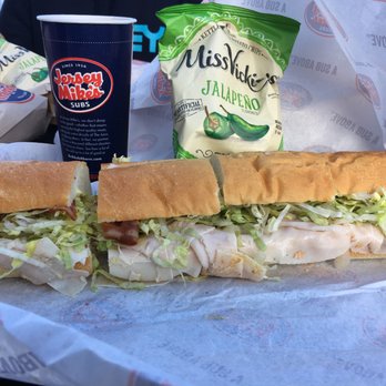 Jersey Mike's Subs - #7 Turkey Breast and Provolone - Fast Food Near Me - Carlsbad, California Jersey Mike's Subs - #7 Turkey Breast and Provolone - Fast Food Near Me - Carlsbad, California
