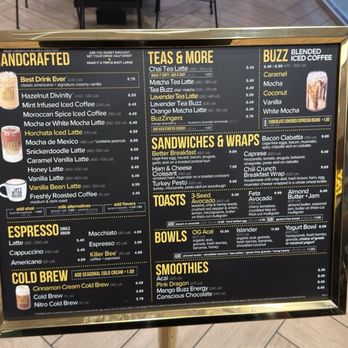 Better Buzz Temecula - Menú - Coffee & Tea Near Me - Temecula, California
