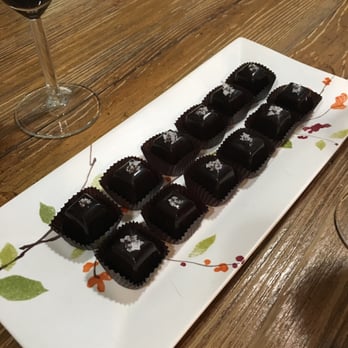 Firefly Farms - Delicious truffles accompanied a glass of port wine for dessert - Cheese Shops Near Me - Accident, Maryland