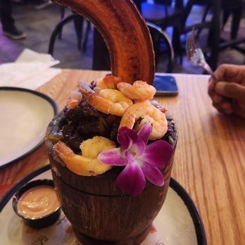 Pal Campo Restaurant - Mofongo with shrimp and meat! - Latin American Near Me - Orlando, Florida Pal Campo Restaurant - Mofongo with shrimp and meat! - Latin American Near Me - Orlando, Florida