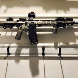 Cleveland Armory - Armalite AR15 custom build with Cerakote Titanium and Tungsten colors