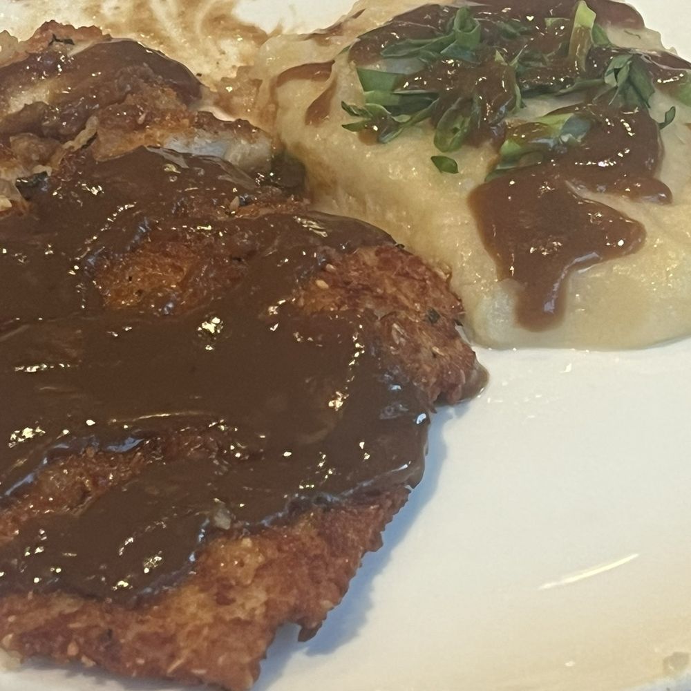 Graffiti Raw - Chicken Schnitzel - Seafood Near Me - Houston, Texas