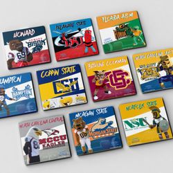 Dizzle Graphics Creative Agency - Social Media Post Design - College Mascots