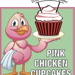 Pink Chicken Cupcakes - We're Cuckoo for Cupcakes