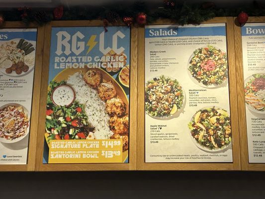 Menu photo 3 Luna Grill Flower Mound Flower Mound, TX