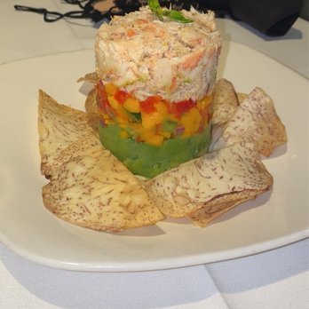 Chart House - Shrimp , Crab , Avocado & Mango Stack - Seafood Near Me - Stateline, Nevada