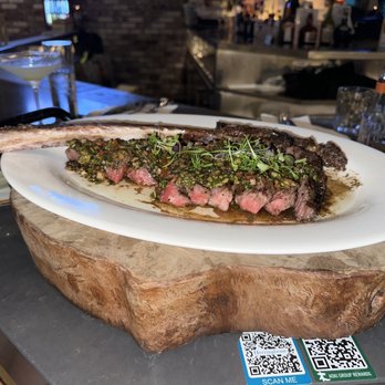 Herringbone Waikiki - Tomahawk Rib Eye - Seafood Near Me - Honolulu, Hawaii