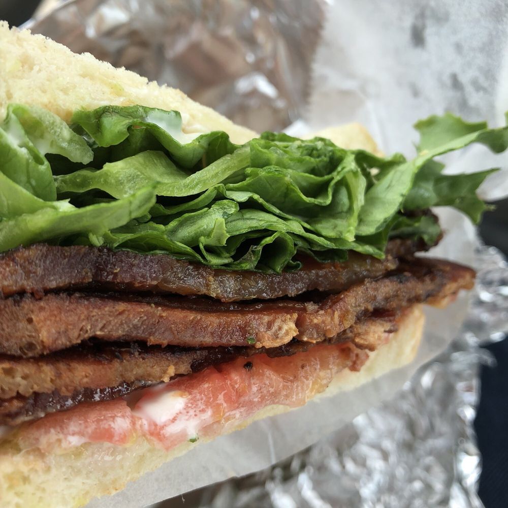B & L Deli - Thick slices of slab bacon, tomato, and Romain lettuce between toasted fresh, Crusty bread. - Delis Near Me - Cold Spring, New York