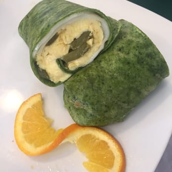 Cj's Corner Grill - Pepper, Egg, and Prov Spinach Wrap - Breakfast & Brunch Near Me - Somers Point, New Jersey