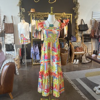 Oak and Sparrow - Out colorful maxis and handmade stand out accessories are making statements. - Women's Clothing Near Me - Houston, Texas Oak and Sparrow - Out colorful maxis and handmade stand out accessories are making statements. - Women's Clothing Near Me - Houston, Texas