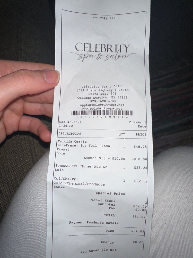 Celebrity Spa & Salon, College Station Roadtrippers