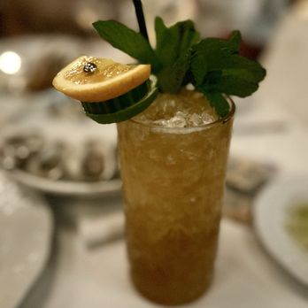VanHorn's - Bartender made the perfect Pimm's cup!! - Steakhouses Near Me - Austin, Texas VanHorn's - Bartender made the perfect Pimm's cup!! - Steakhouses Near Me - Austin, Texas