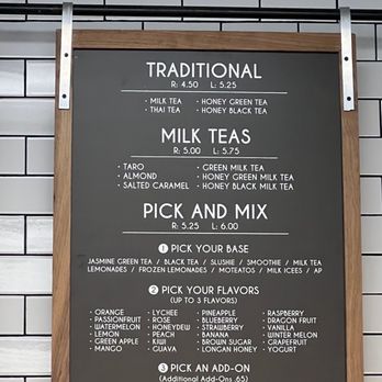 Boba Break Tea House - Menu 4 of 5 - 10/17/201 - Bubble Tea Near Me - Norco, California