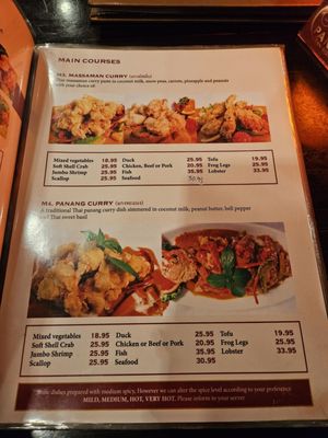 Menu photo 4 Panya Thai Restaurant North Miami Beach, FL Menu photo 4 Panya Thai Restaurant North Miami Beach, FL