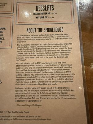 Menu photo 1 Stottlemyer's Smokehouse Sarasota, FL
