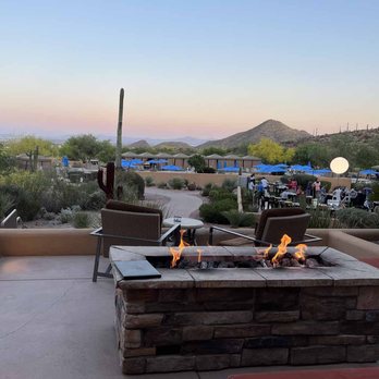 Salud - The awesome view at sunset from the patio! - Bars Near Me - Tucson, Arizona