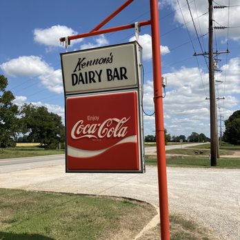 Kennon's Dairy Bar - the sign located along the south side of U.S. Highway 64 - Burgers Near Me - Fair Oaks, Arkansas Kennon's Dairy Bar - the sign located along the south side of U.S. Highway 64 - Burgers Near Me - Fair Oaks, Arkansas
