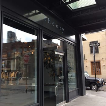 Theory Meatpacking - Store front from side - Men's Clothing Near Me - New York, New York Theory Meatpacking - Store front from side - Men's Clothing Near Me - New York, New York