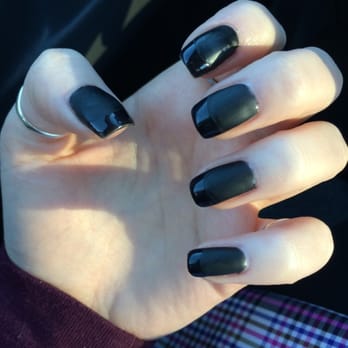 Creative Nails - Black matte - Nail Salons Near Me - Draper, Utah