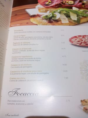 Menu photo 8 La Tagliatella Madrid, M