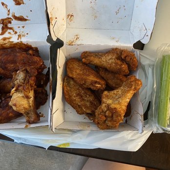 Buffalo Wild Wings - Adobo and Desert Heat Traditional Wings (6 each) with celery - Chicken Wings Near Me - Tacoma, Washington