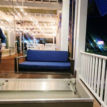 Hook & Barrel - patio swings - Seafood Near Me - Myrtle Beach, South Carolina